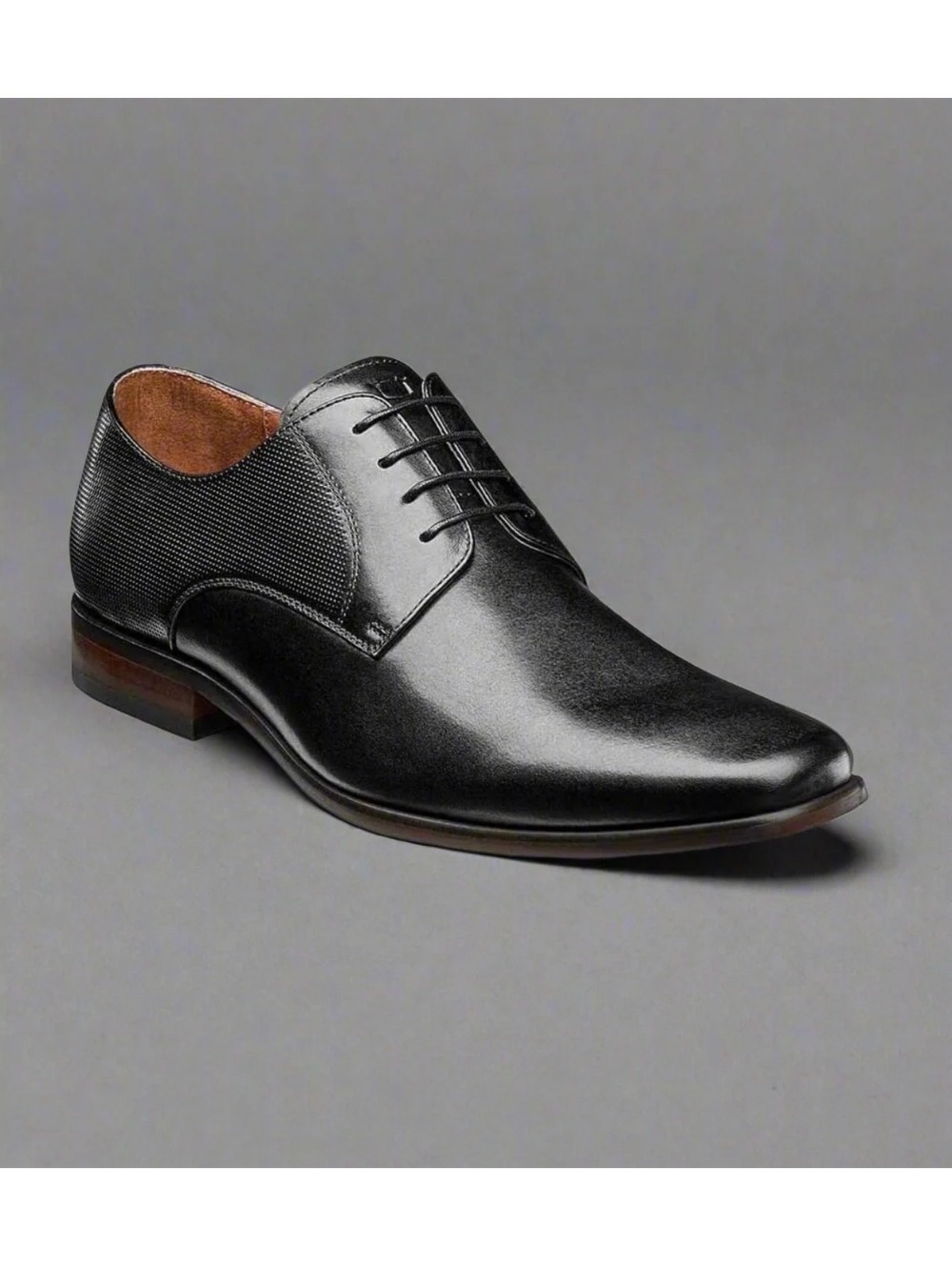 Florsheim Men’s Postino Black Leather Plain Toe Oxford Sz 9.5 Shoes Dress